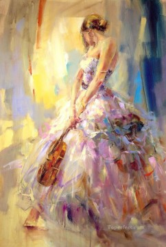  beautiful art - Beautiful Girl Dancer AR 06 Impressionist